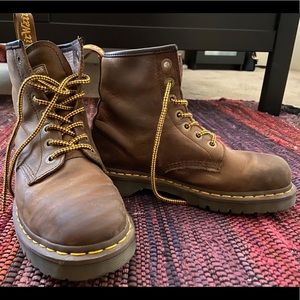 Vintage Brown Dr. Martens
